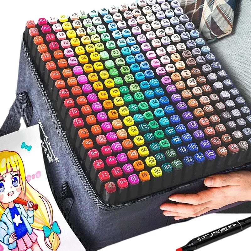 Correction Pen Fine - 168 Colors Double-Ended Marker Pen Fine