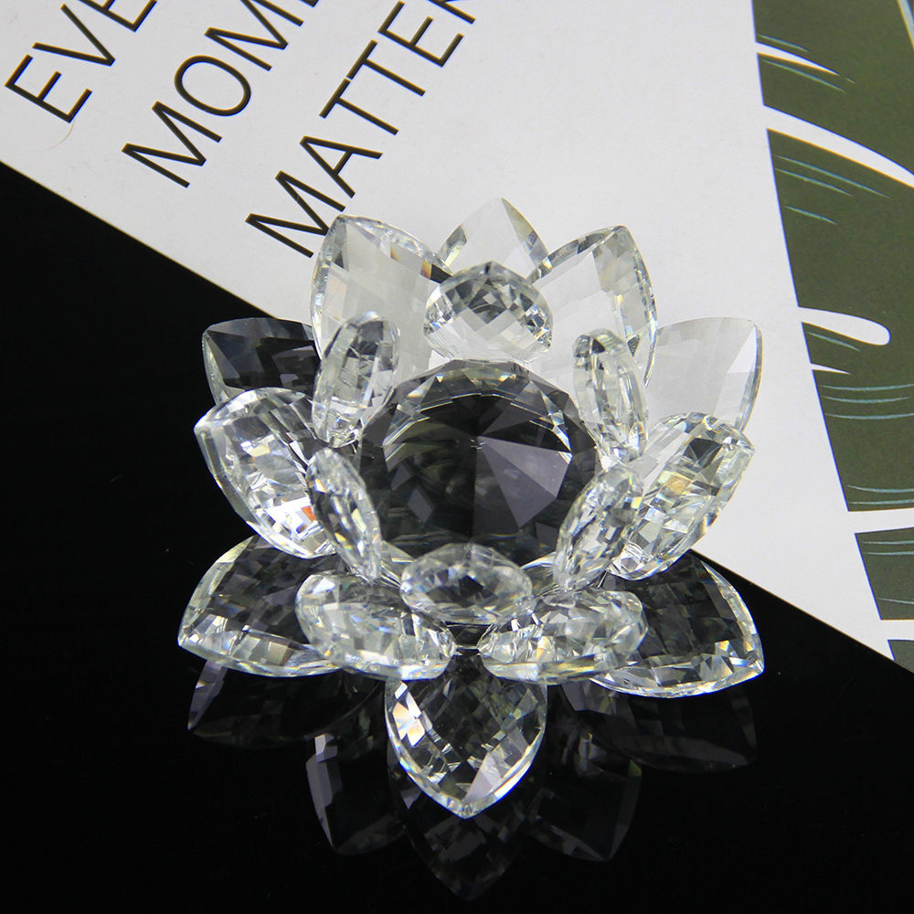 60mm-200mm Crystal Swan Lotus  - Book Weight Glass บทวิจารณ์และราคา