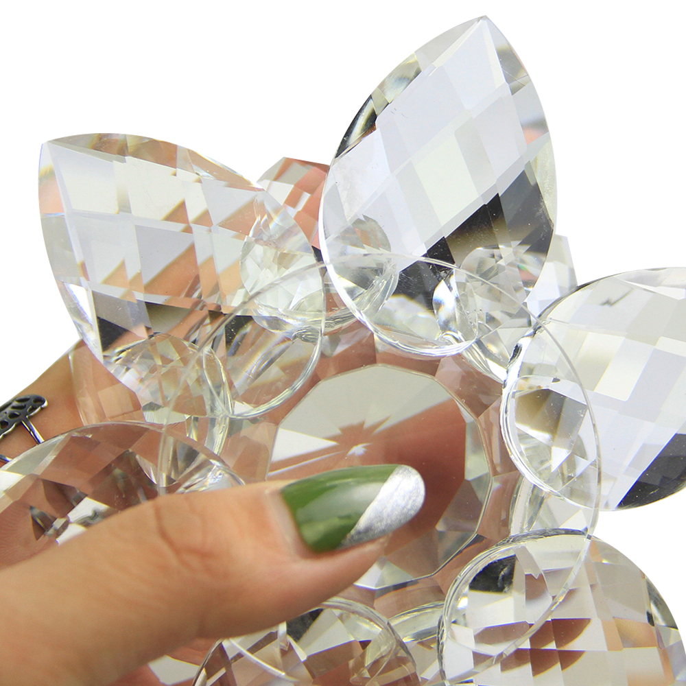 60mm-200mm Crystal Swan Lotus  - Book Weight Glass บทวิจารณ์และราคา