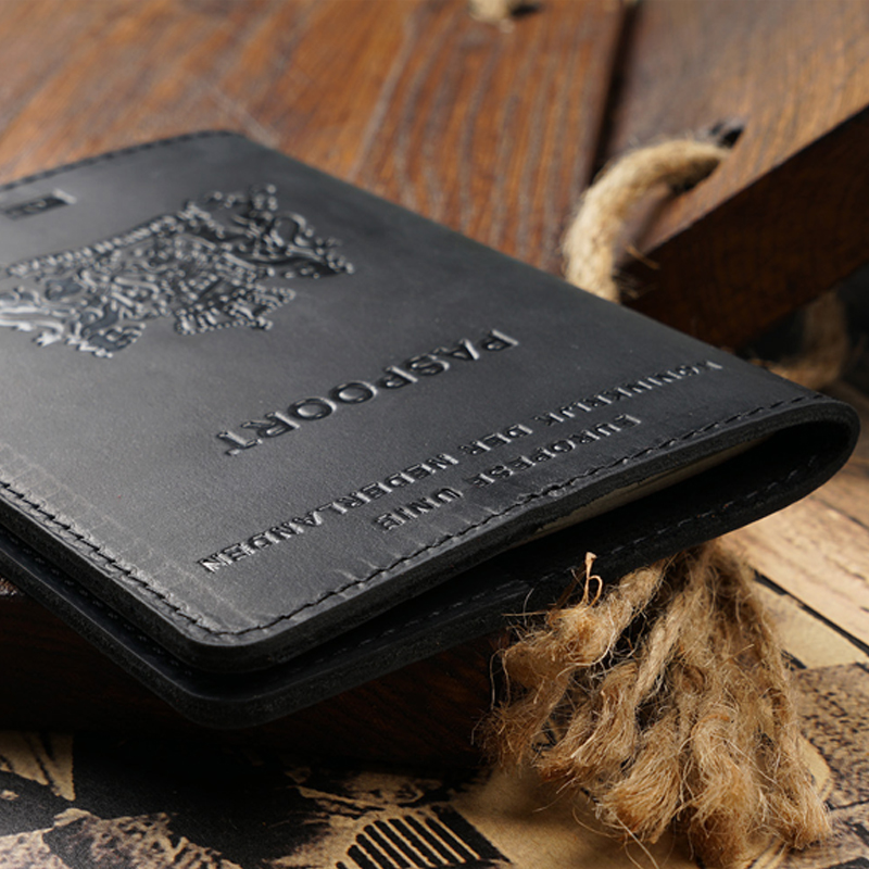 Dutch Passport Cover - Genuine - Index Card Holder บทวิจารณ์และราคา