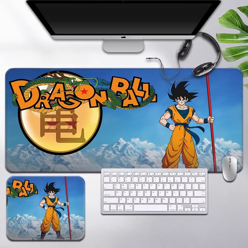 Cartoon HD Print Dragon Ball L - Leather Desk Pad บทวิจารณ์และราคา