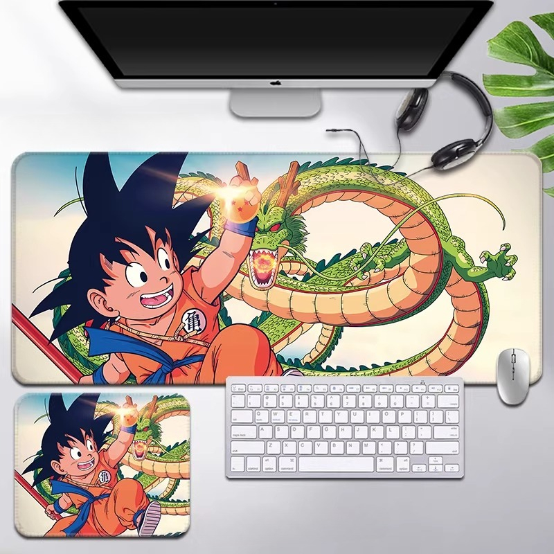 Cartoon HD Print Dragon Ball L - Leather Desk Pad บทวิจารณ์และราคา