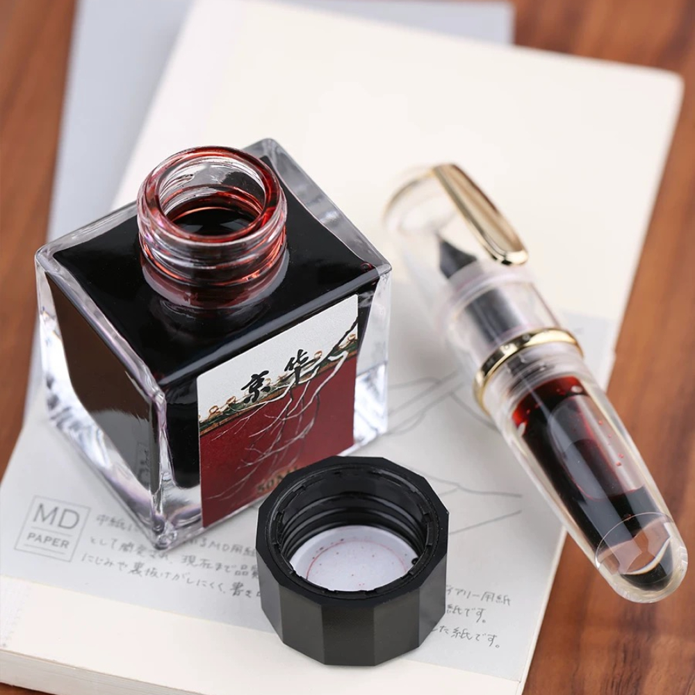 MAJOHN 50ml Fountain Pen Ink V - Fountain Pen Bottled Ink บทวิจารณ์และราคา