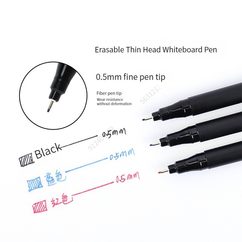 1/3PCS 0.5mm Dry Erase Art Mar - Correction Pen Fine บทวิจารณ์และราคา