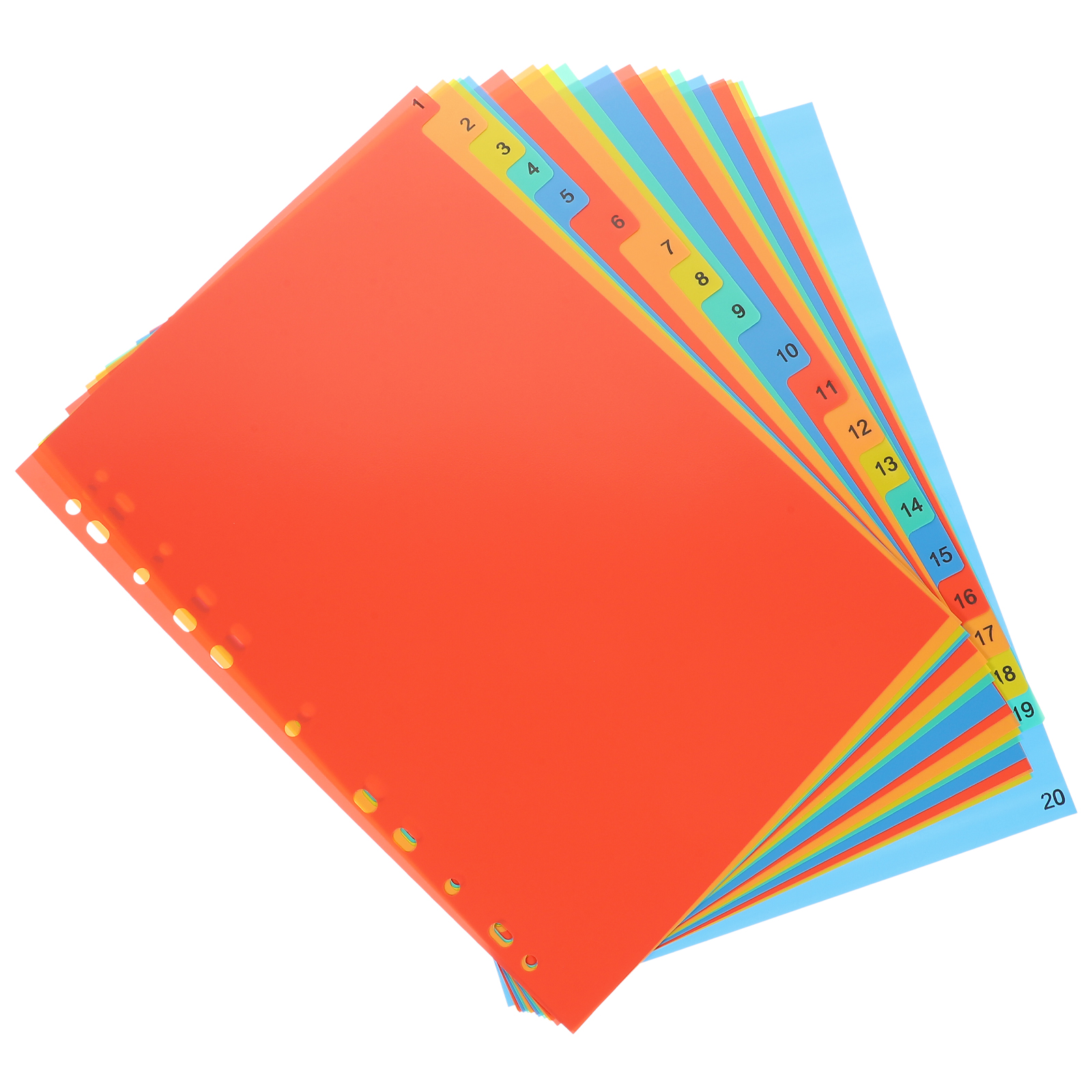 A4 Index Pages Plastic Binder  - Tab Divider A4 บทวิจารณ์และราคา