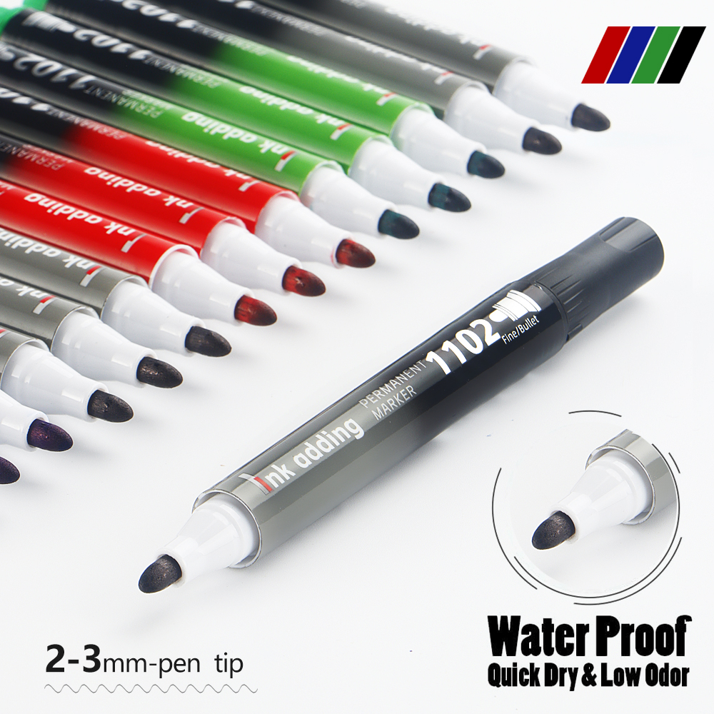 4/6/12 pcs/Set Permanent Marke - Correction Pen Fine บทวิจารณ์และราคา