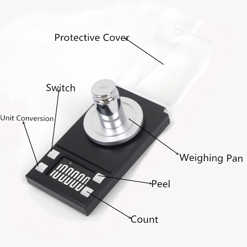 20/50/100g 0.001g Digital Jewe - Tape Dispenser Weighted บทวิจารณ์และราคา