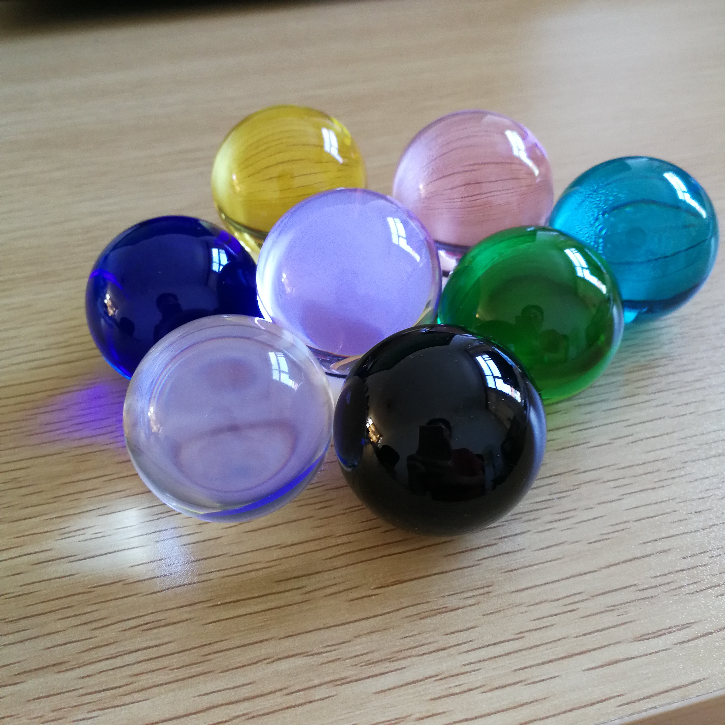 50mm Colors Crystal Ball Photo - Book Weight Glass บทวิจารณ์และราคา