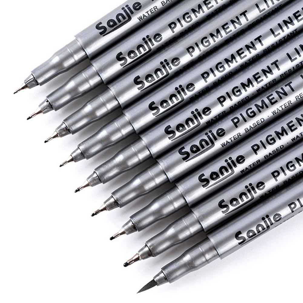 9-Piece Fine Line Waterproof I - Correction Pen Fine บทวิจารณ์และราคา