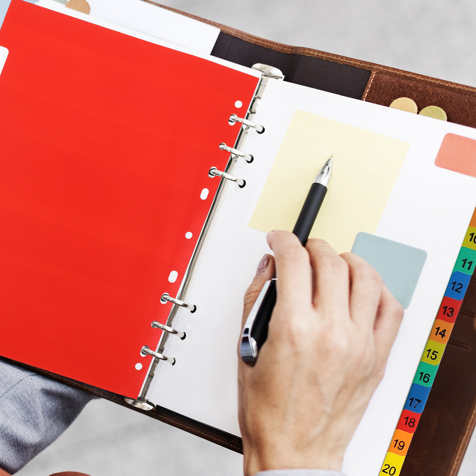 20 Pages A4 Colorful Plastic B - Tab Divider A4 บทวิจารณ์และราคา