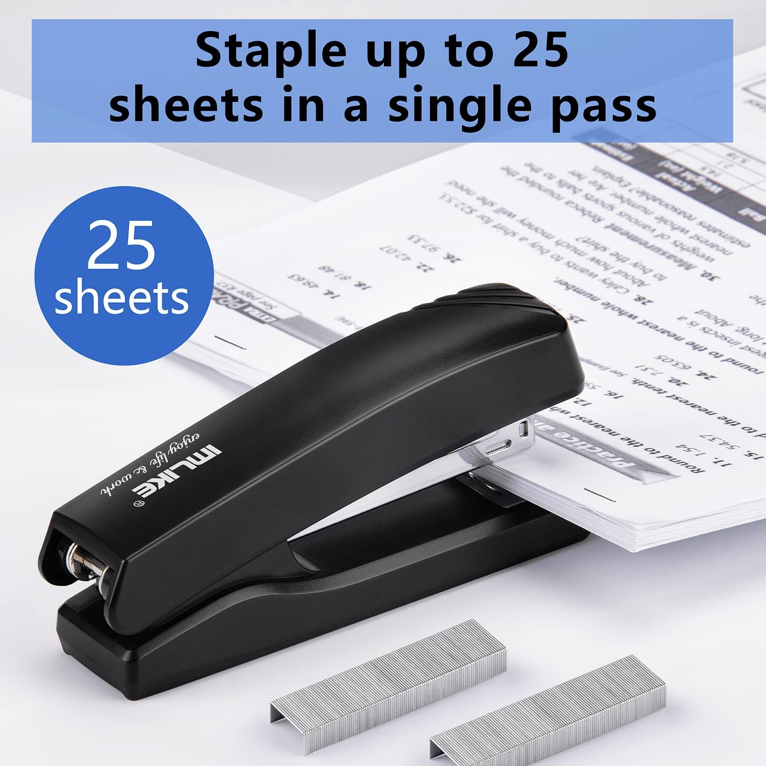Half Strip Desk Stapler 2-Pack - Stapler Half Strip บทวิจารณ์และราคา