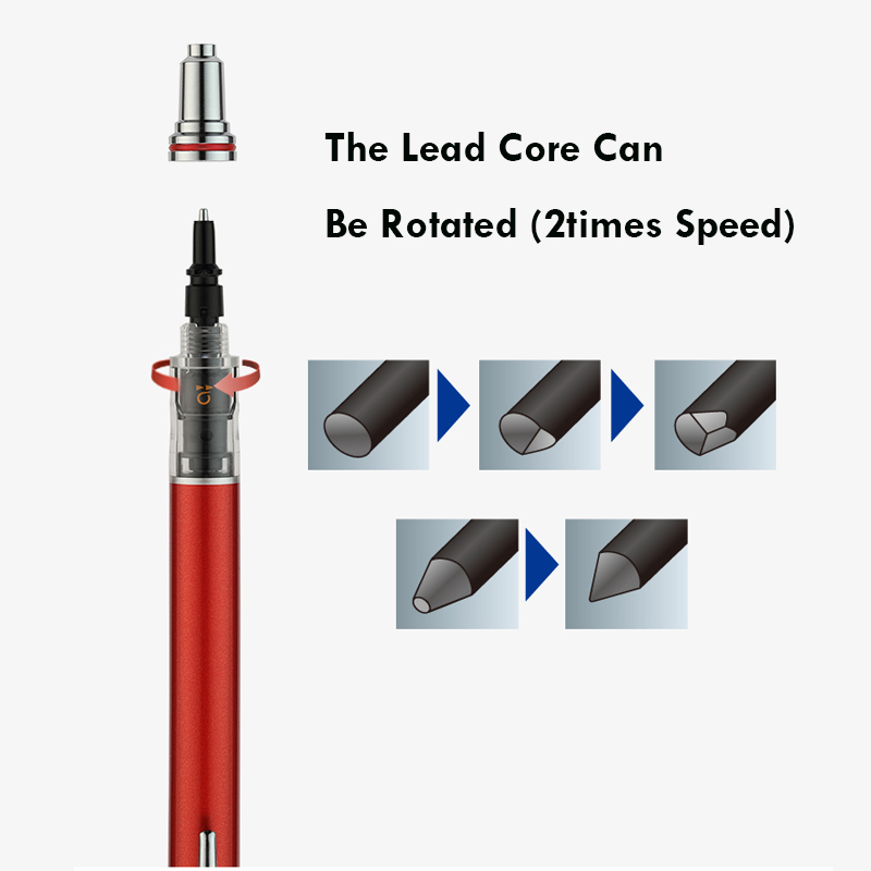 Uni Rotary Mechanical Pencils  - Mechanical Pencil 0.3 บทวิจารณ์และราคา