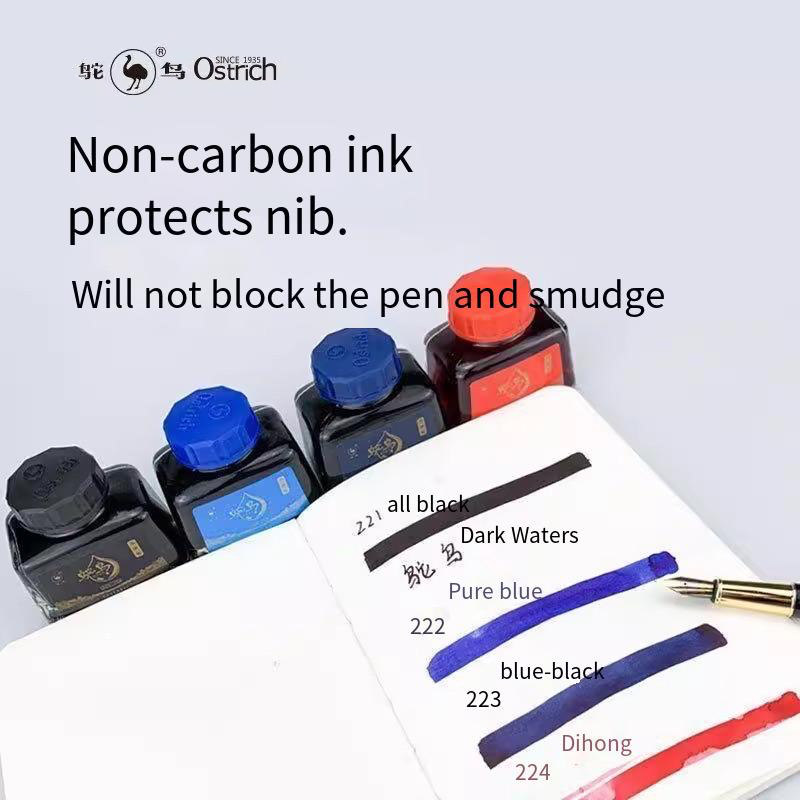 Ostrich 2-Series Fountain Pen  - Fountain Pen Bottled Ink บทวิจารณ์และราคา