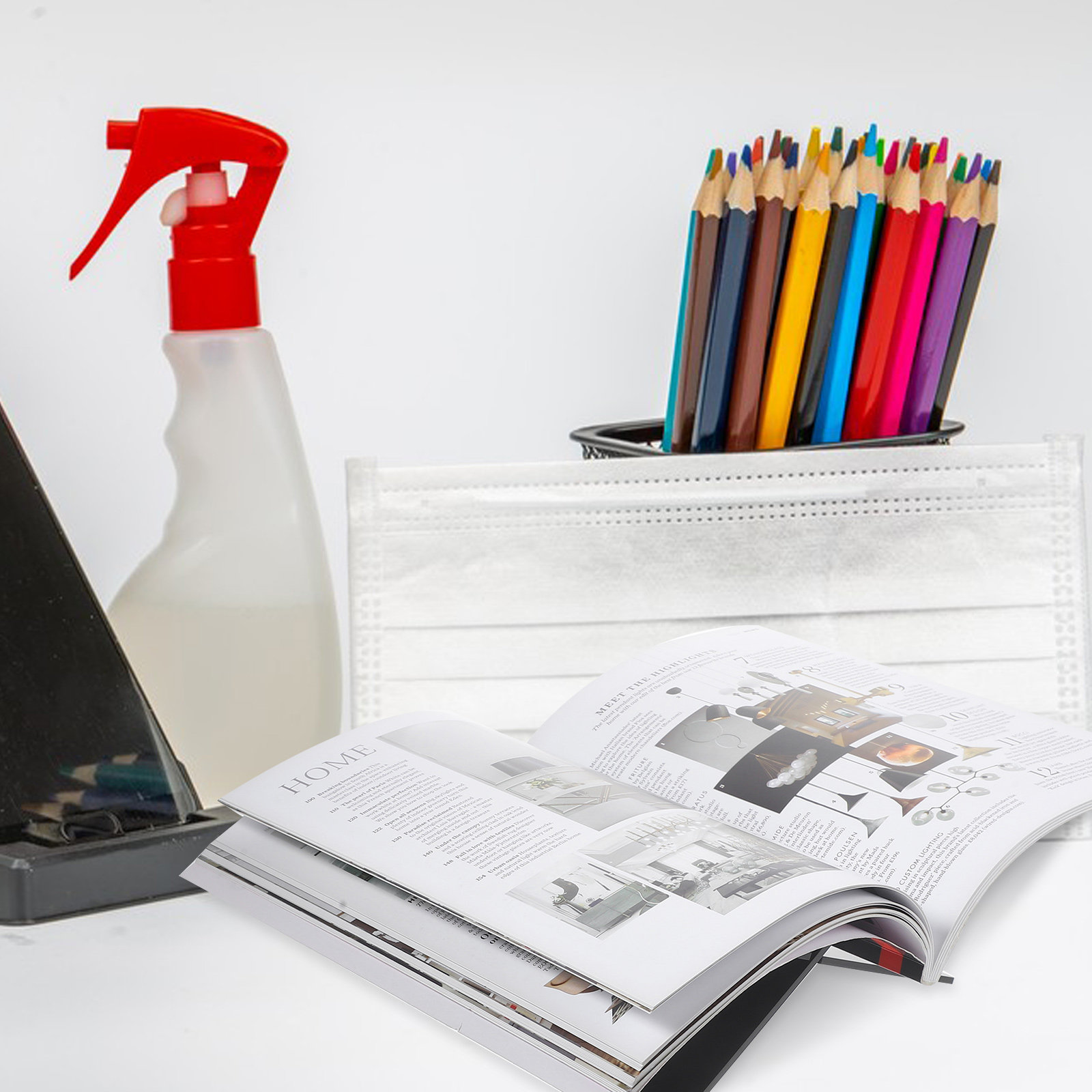 1Set Acrylic Book Holder Stand - Magazine Holder Rack บทวิจารณ์และราคา