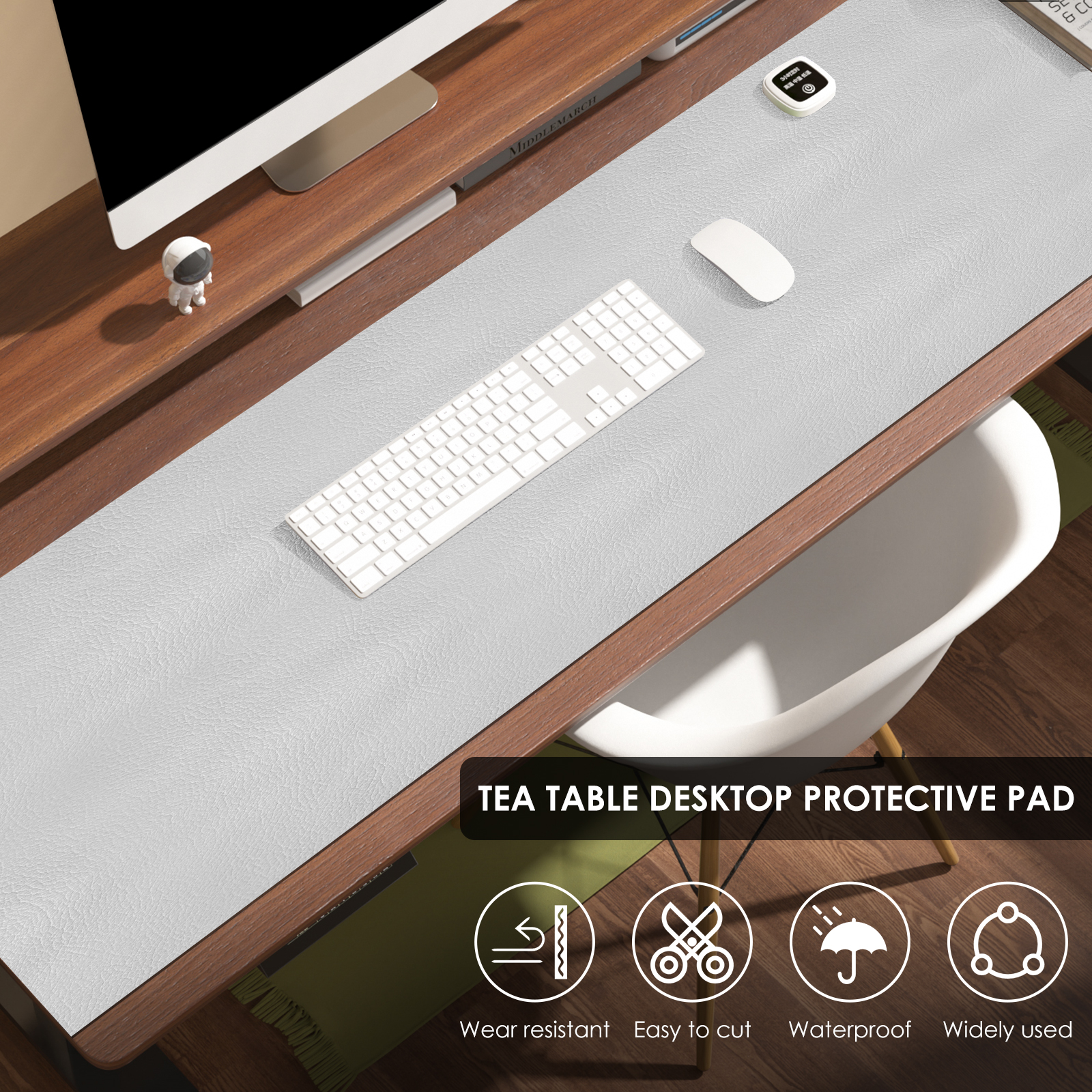 63Inch Waterproof Desk Mat PVC - Leather Desk Pad บทวิจารณ์และราคา