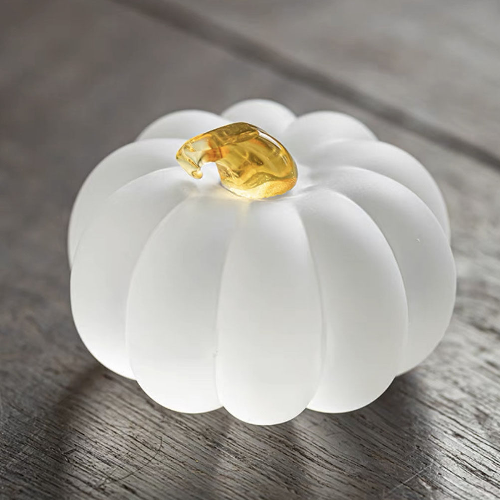 Pumpkin Shape Crystal Glass Pa - Paper Weight Crystal บทวิจารณ์และราคา