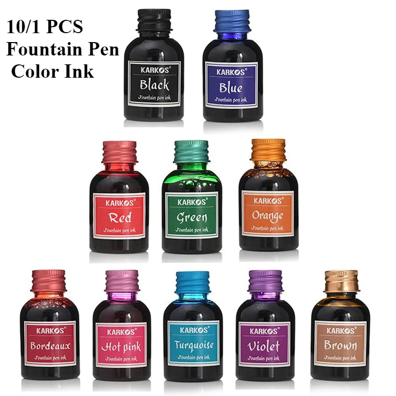 10/1 PCS 30ml Various Colors I - Fountain Pen Bottled Ink บทวิจารณ์และราคา