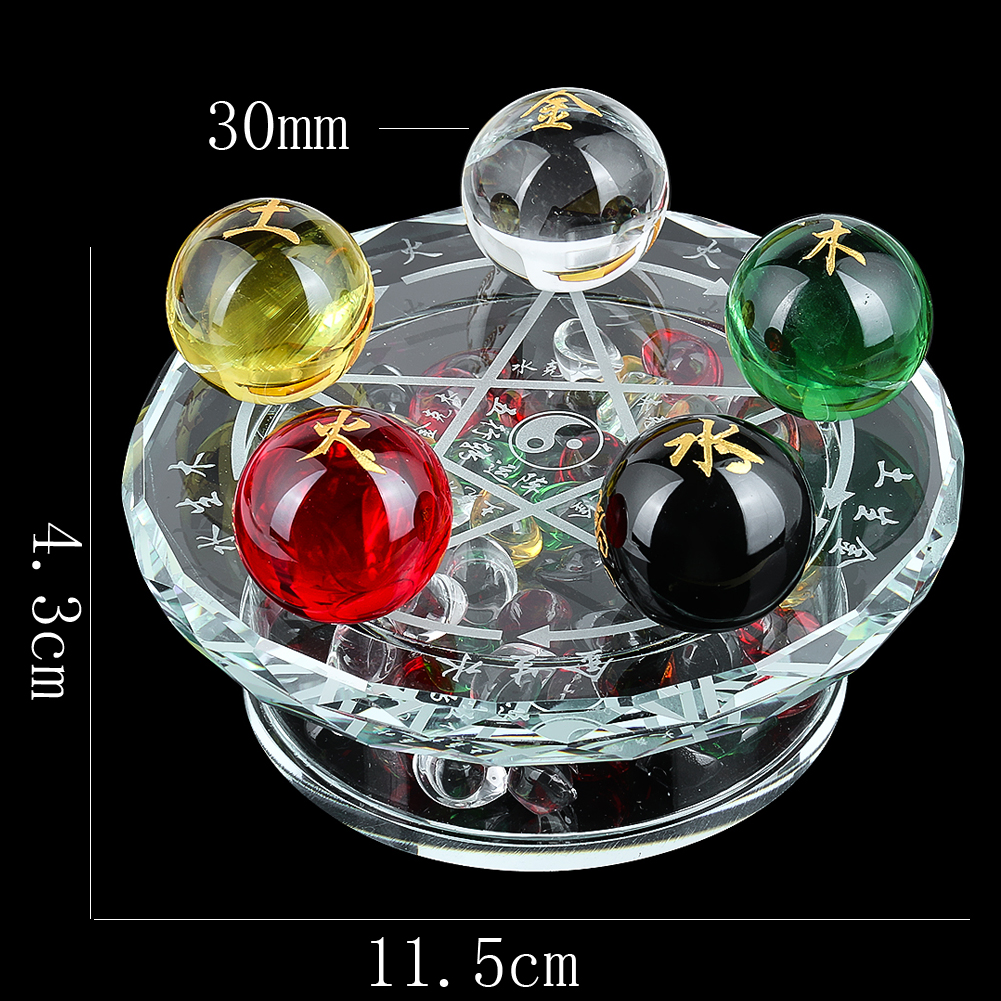 Five Elements Five Gods of Wea - Book Weight Glass บทวิจารณ์และราคา