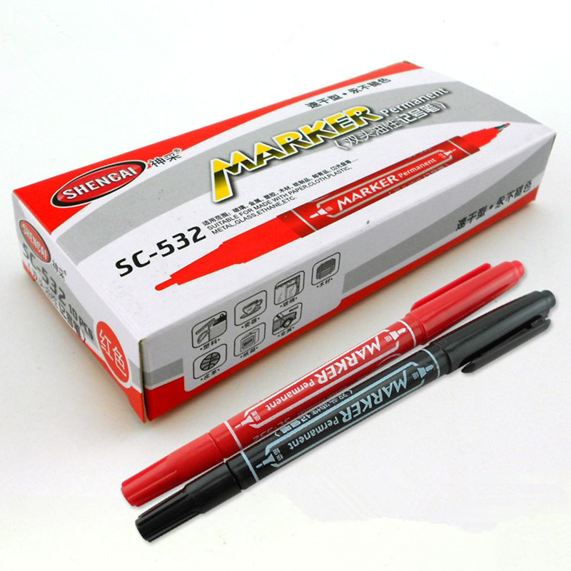 10pcs Dual side color marker p - Correction Pen Fine บทวิจารณ์และราคา
