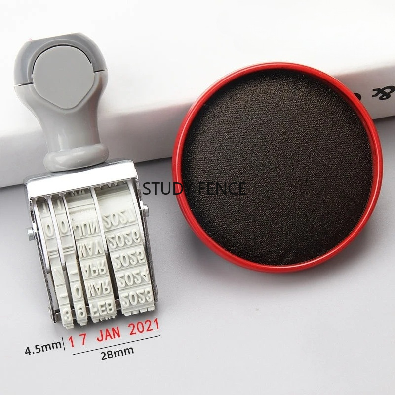 Portable English Date Stamp fo - Rubber Date Stamp บทวิจารณ์และราคา