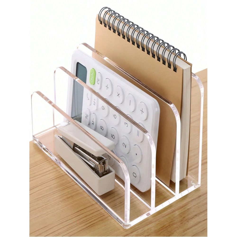 Acrylic File Folder, Desk File - Magazine Holder Rack บทวิจารณ์และราคา