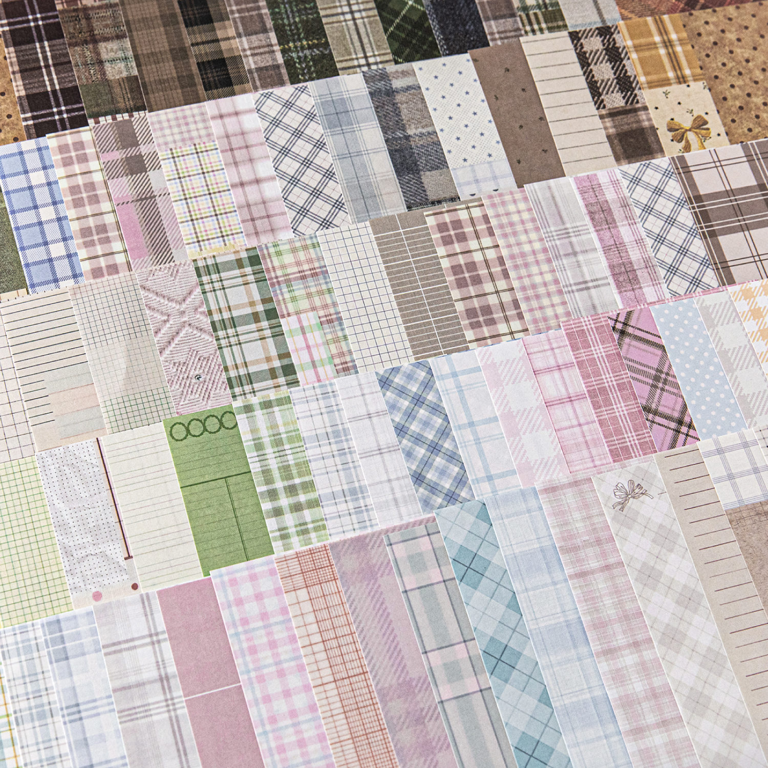 50pcs creative plaid Decor Scr - Ink Blotter Paper บทวิจารณ์และราคา