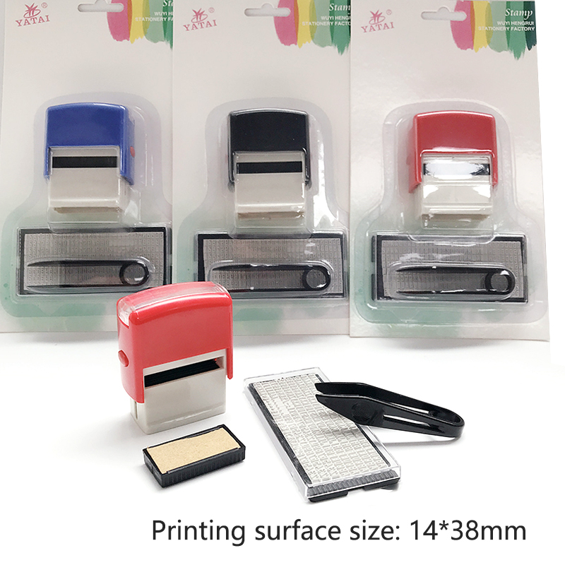 Rubber Stamp Kit DIY Custom Pe - Rubber Date Stamp บทวิจารณ์และราคา