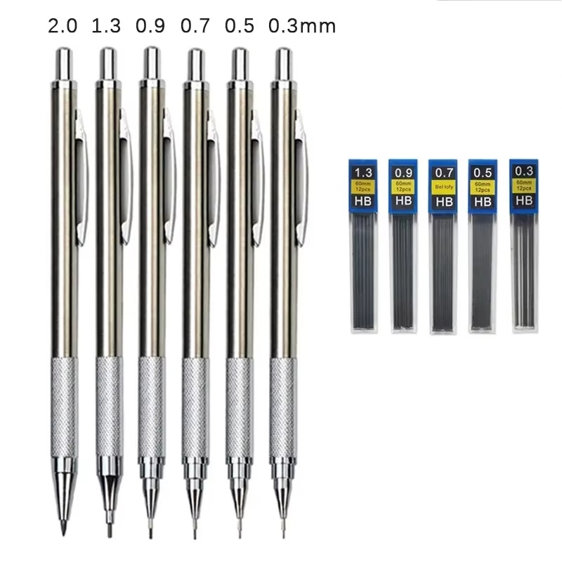 Metal Mechanical Pencil 0.3 0. - Mechanical Pencil 0.3 บทวิจารณ์และราคา