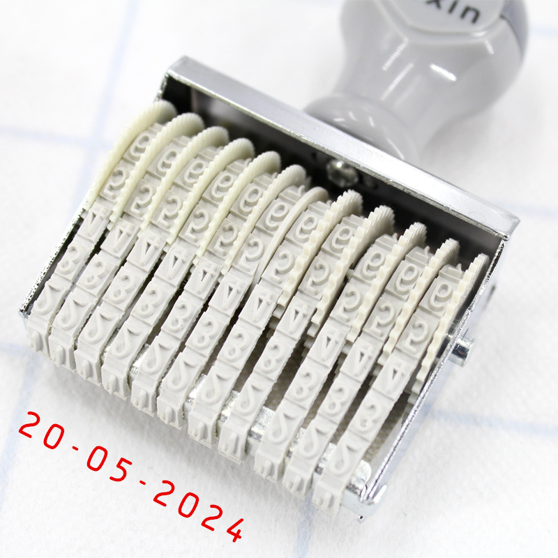 Portable 8/10 Digits Number St - Rubber Date Stamp บทวิจารณ์และราคา