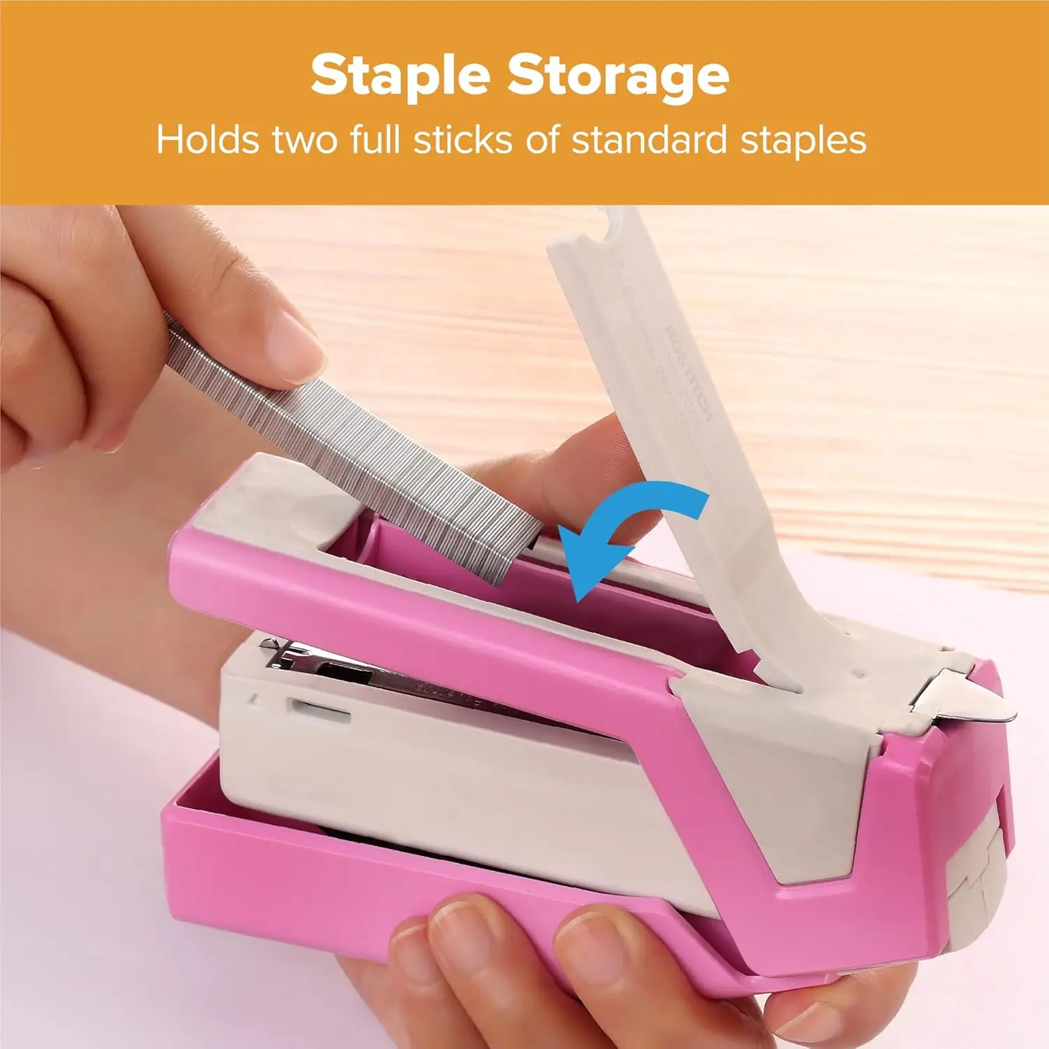 Spring-Powered Stapler, 3-in-1 - Stapler Half Strip บทวิจารณ์และราคา