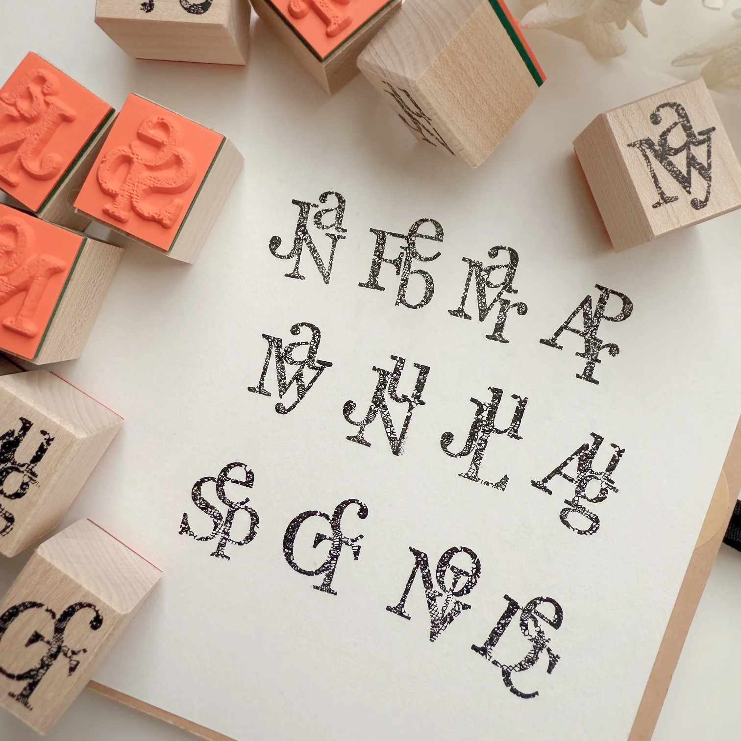 Journal Pages Vintage Month Wh - Rubber Date Stamp บทวิจารณ์และราคา