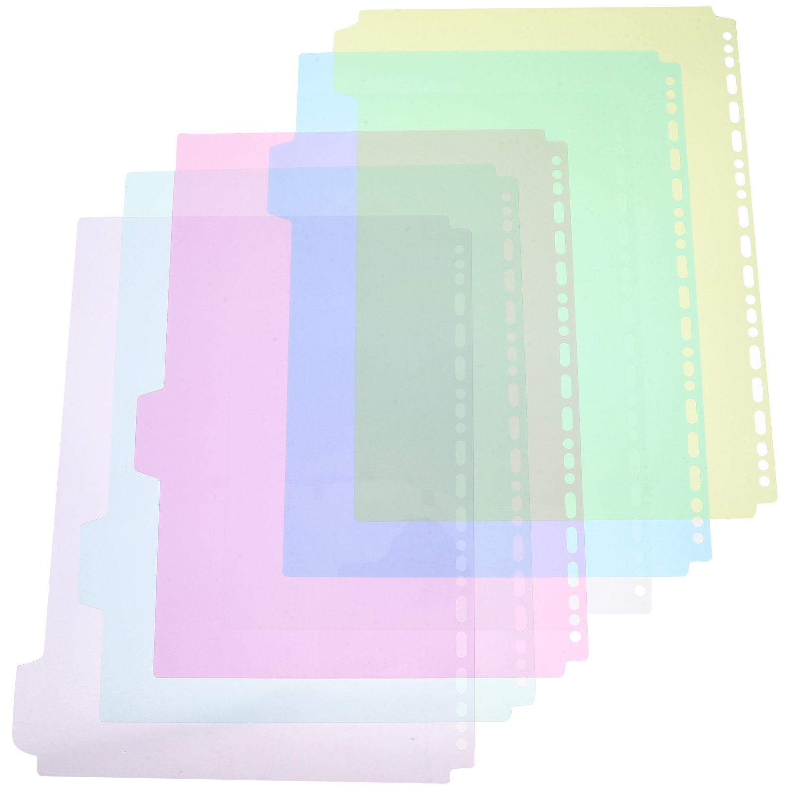 6Pcs Tabbed File Dividers A4 B - Tab Divider A4 บทวิจารณ์และราคา