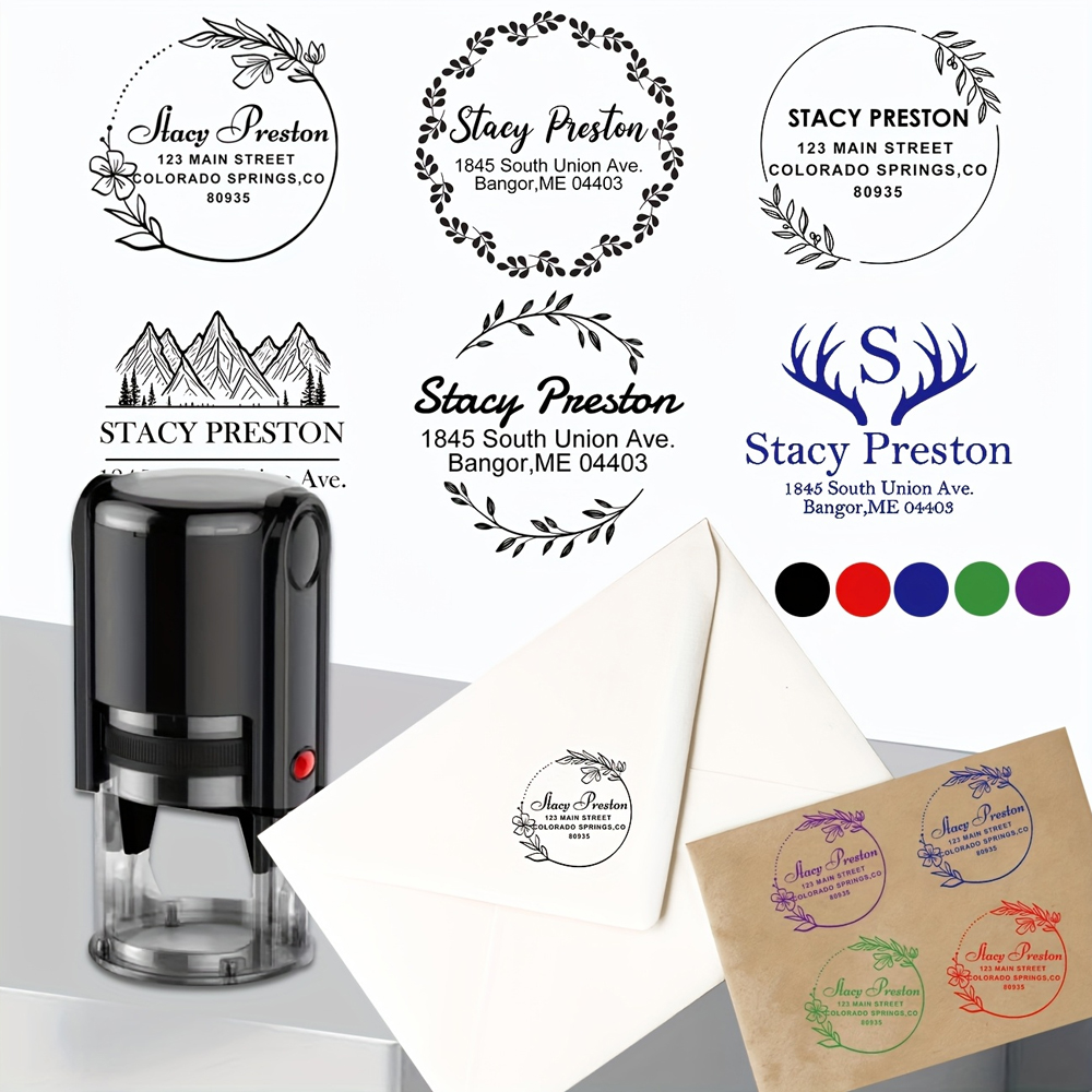 Custom Stamp Personalized Self - Rubber Date Stamp บทวิจารณ์และราคา