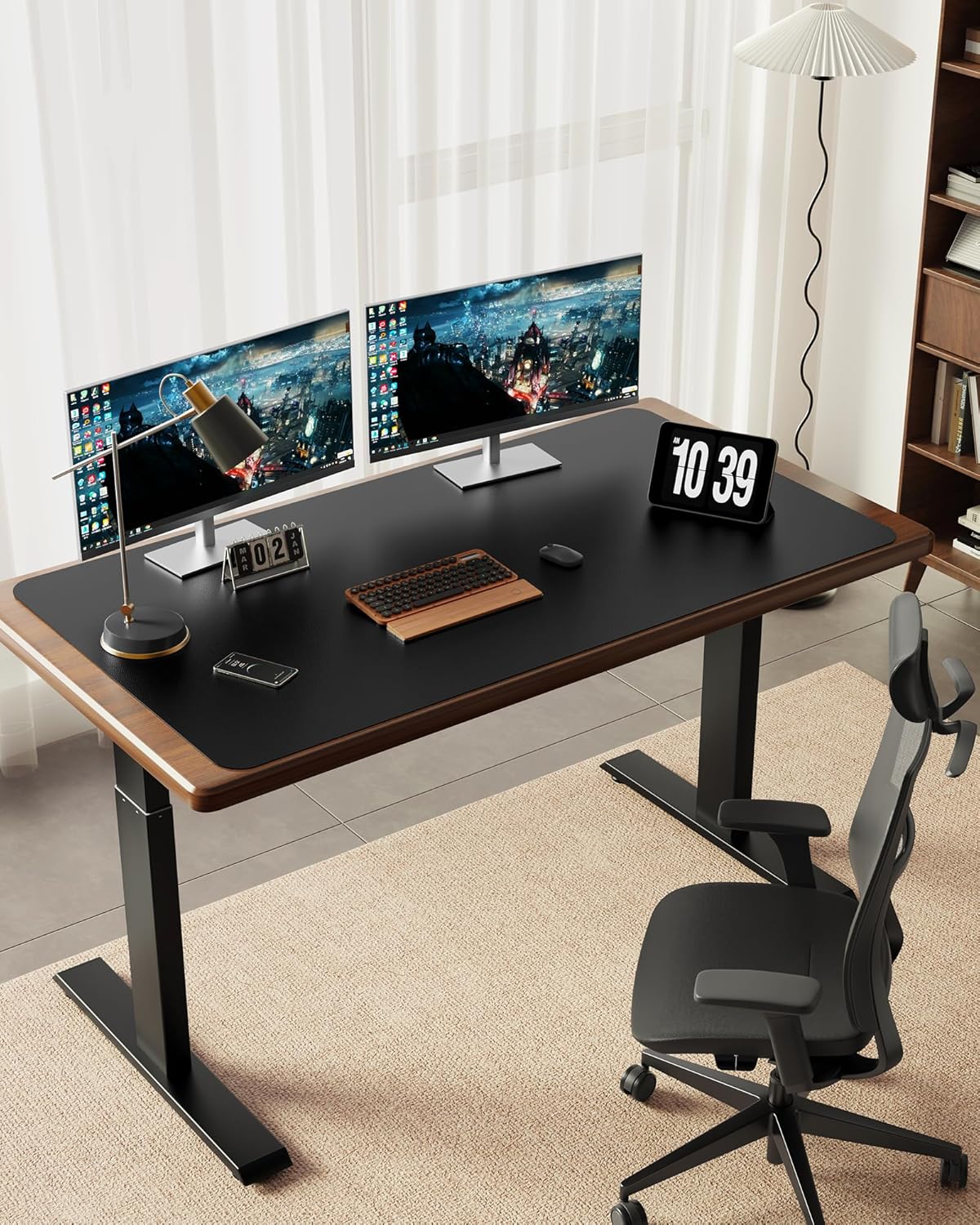 Large PU Leather Desk Mat 35.4 - Leather Desk Pad บทวิจารณ์และราคา