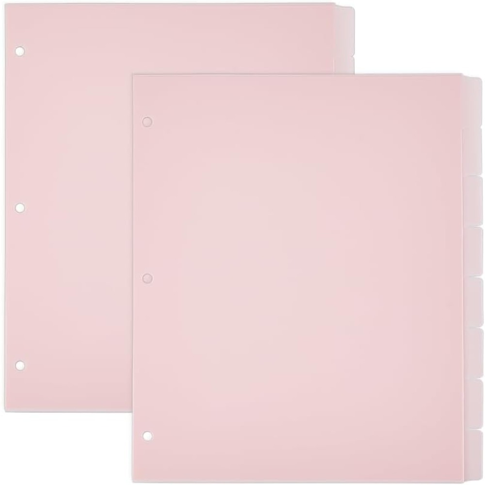 16 Sheets 3 Ring A4 Pink Binde - Tab Divider A4 บทวิจารณ์และราคา