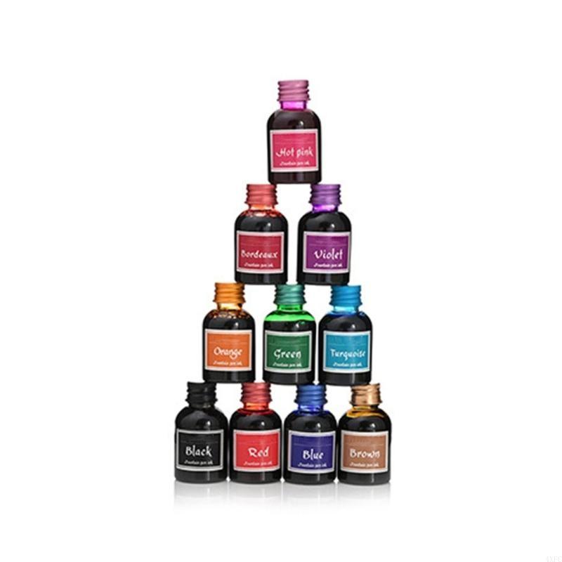 10 Colors 1 Bottle Pure Colorf - Fountain Pen Bottled Ink บทวิจารณ์และราคา