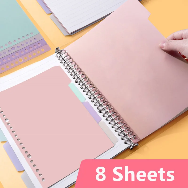 Colorful Dividers for A5 Plann - Tab Divider A4 บทวิจารณ์และราคา