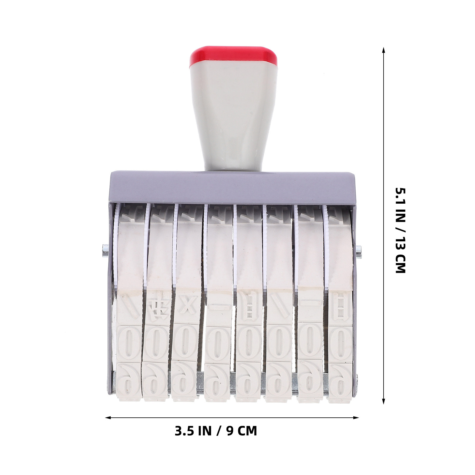 8 Digit Date Stamp Handheld Ro - Rubber Date Stamp บทวิจารณ์และราคา