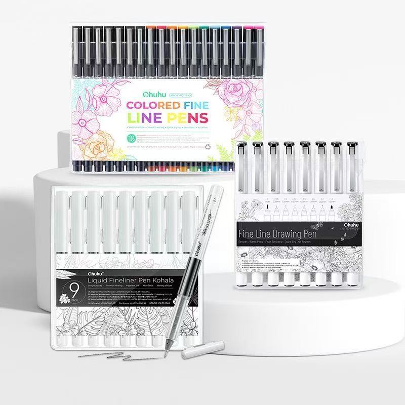 Ohuhu Micro Pen Fineliner Draw - Correction Pen Fine บทวิจารณ์และราคา