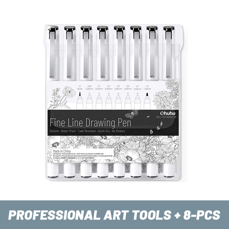 Ohuhu Micro Pen Fineliner Draw - Correction Pen Fine บทวิจารณ์และราคา