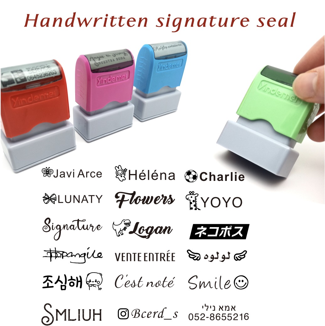 Custom Teacher Name Ink Stamp  - Rubber Date Stamp บทวิจารณ์และราคา