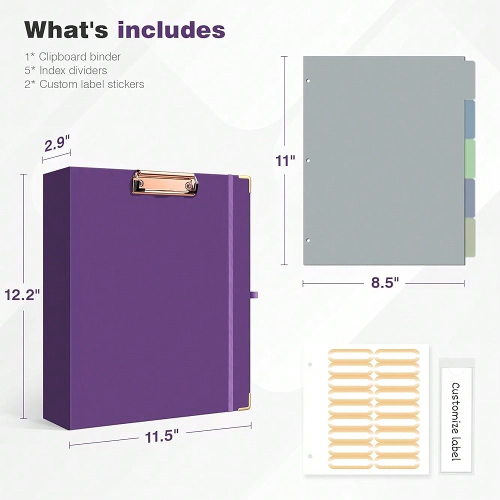 Mini 3 Ring Binder 2 Inch For  - Tab Divider A4 บทวิจารณ์และราคา