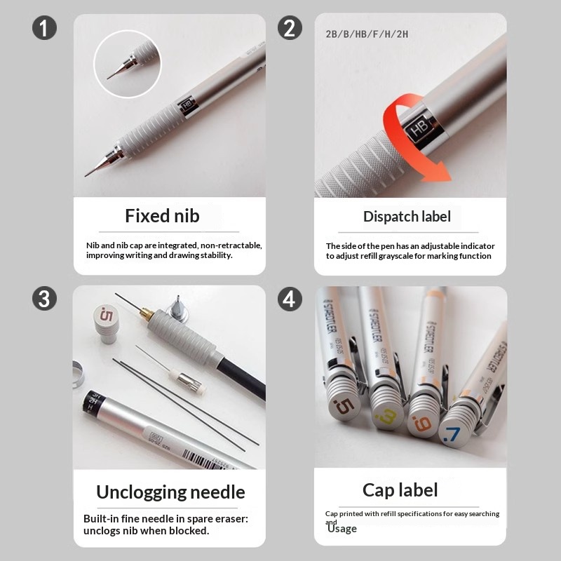Staedtler 925 Full Metal Draft - Mechanical Pencil 0.3 บทวิจารณ์และราคา