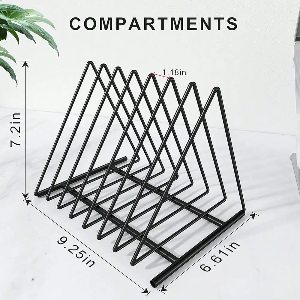 Triangle File Folder Racks,7 S - Magazine Holder Rack บทวิจารณ์และราคา