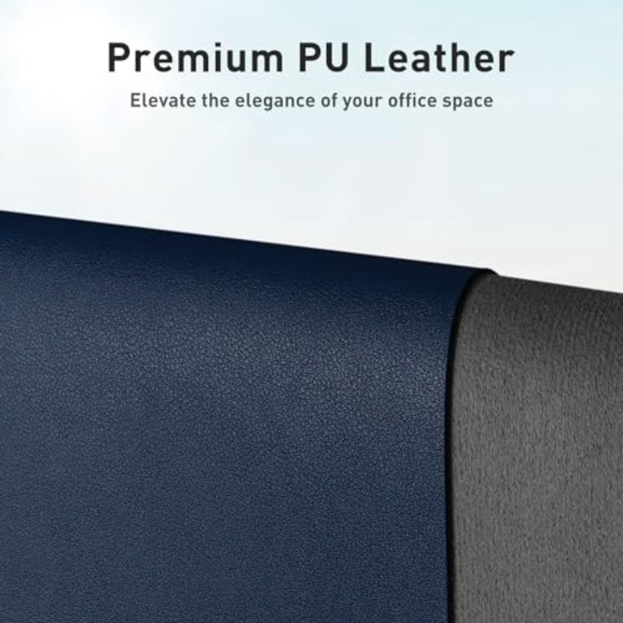 Leather Desk Pad Protector Mou - Leather Desk Pad บทวิจารณ์และราคา