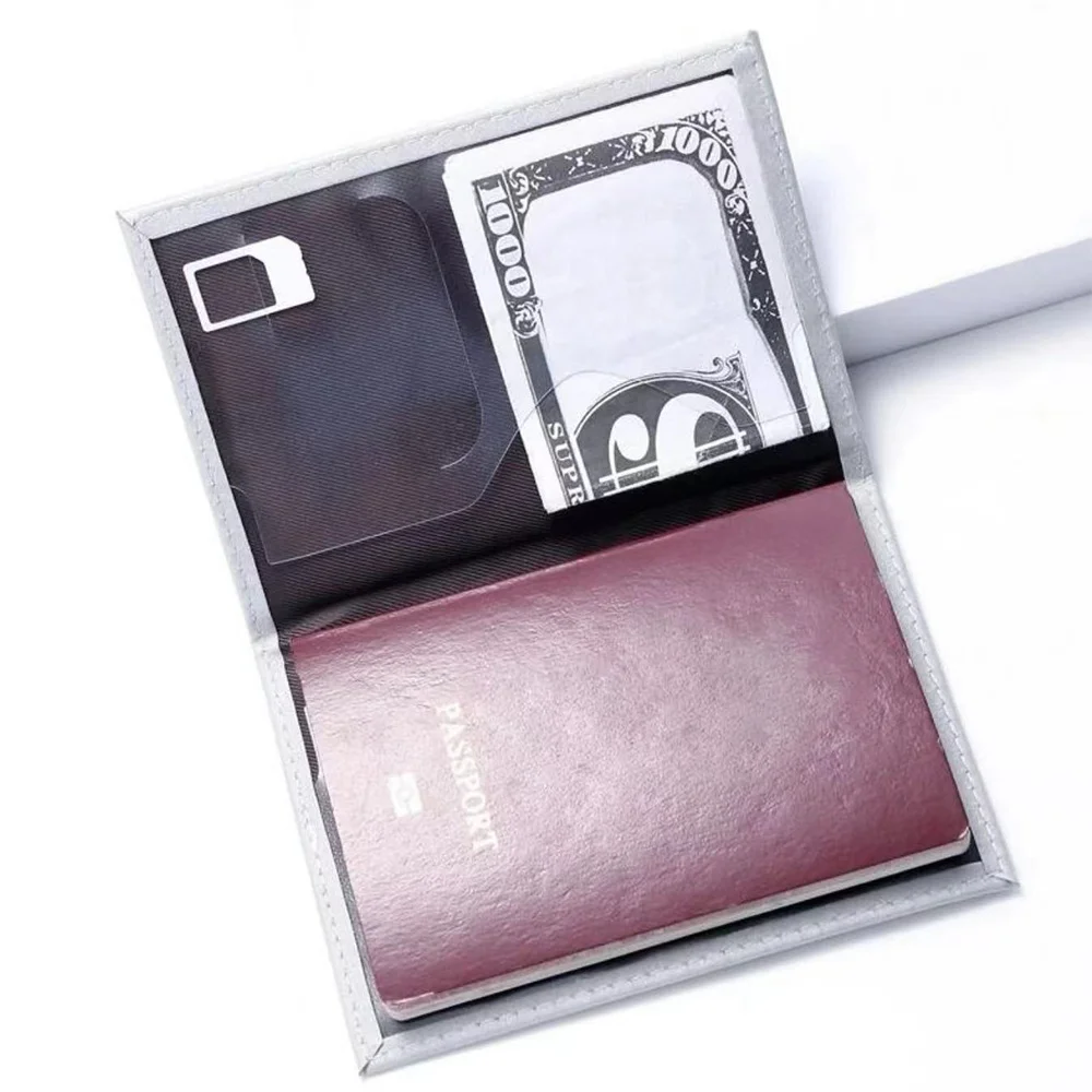 Passport Cover Blue Color Pu P - Index Card Holder บทวิจารณ์และราคา