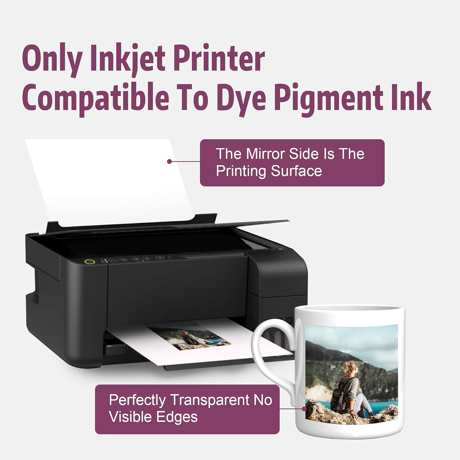 5 Sheets A4 Size Inkjet Waters - Ink Blotter Paper บทวิจารณ์และราคา