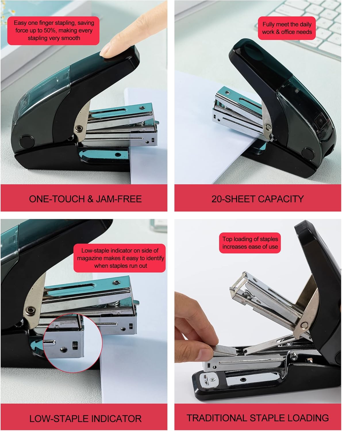 Effortless Standard Stapler Se - Stapler Half Strip บทวิจารณ์และราคา