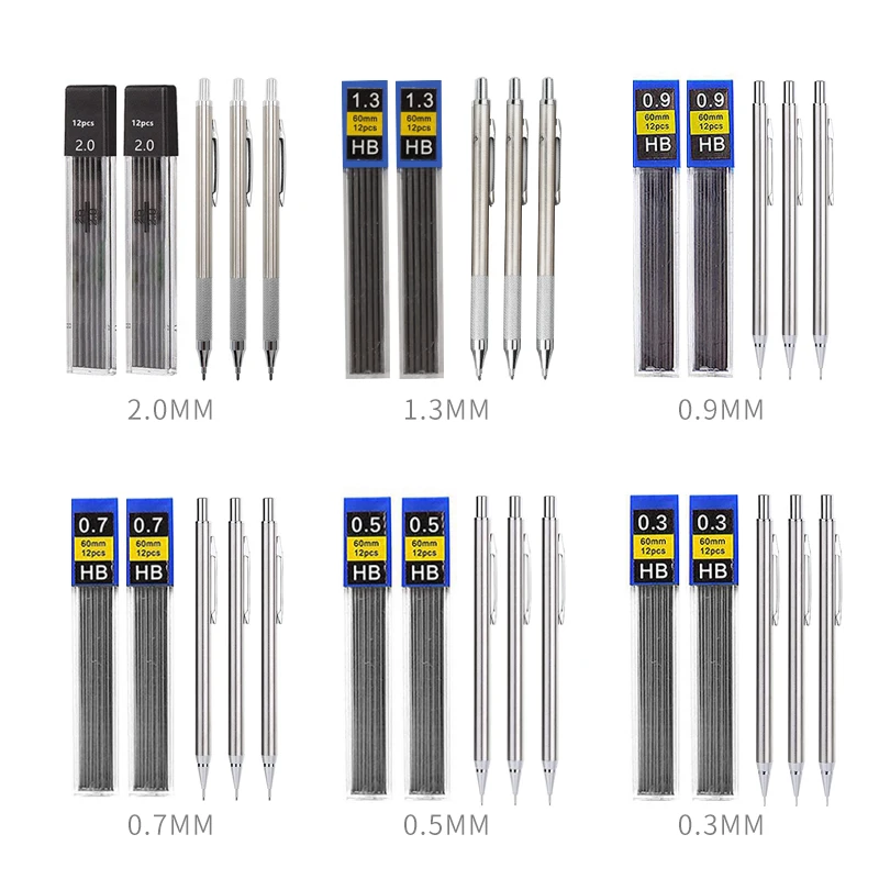 Full Metal Mechanical Pencil S - Mechanical Pencil 0.3 บทวิจารณ์และราคา