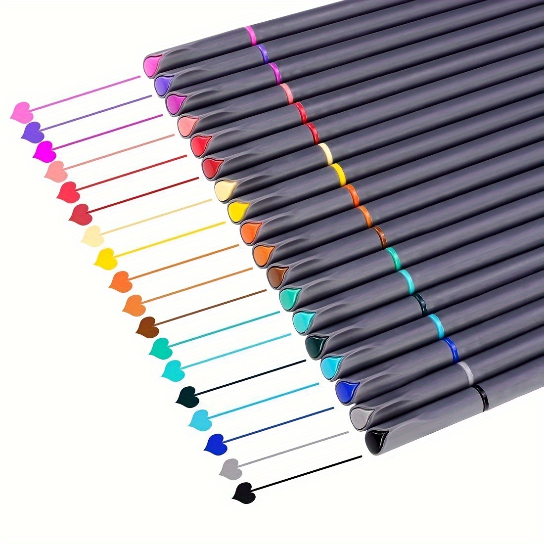 12-100pcs Colorful Line Drawin - Correction Pen Fine บทวิจารณ์และราคา